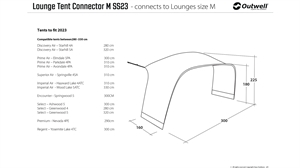 Outwell Lounge Tent Connector M